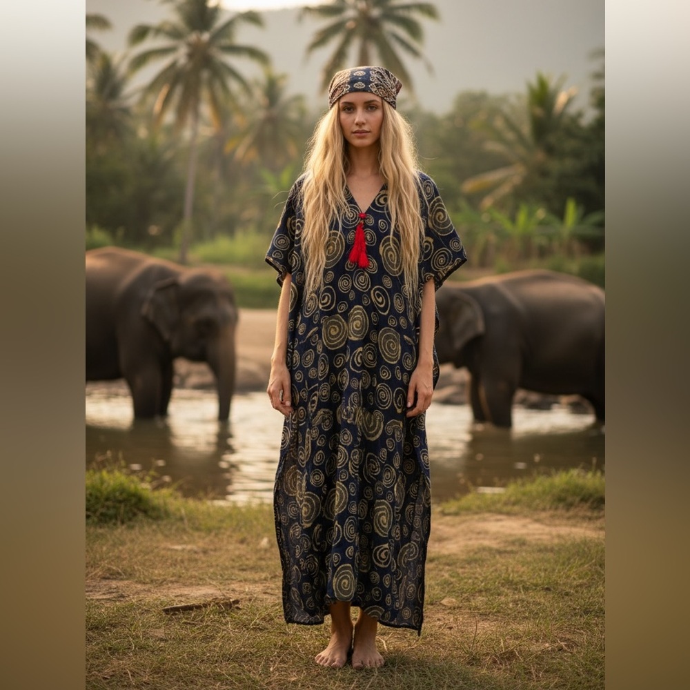 Bohemian beachy 🏖️ dress